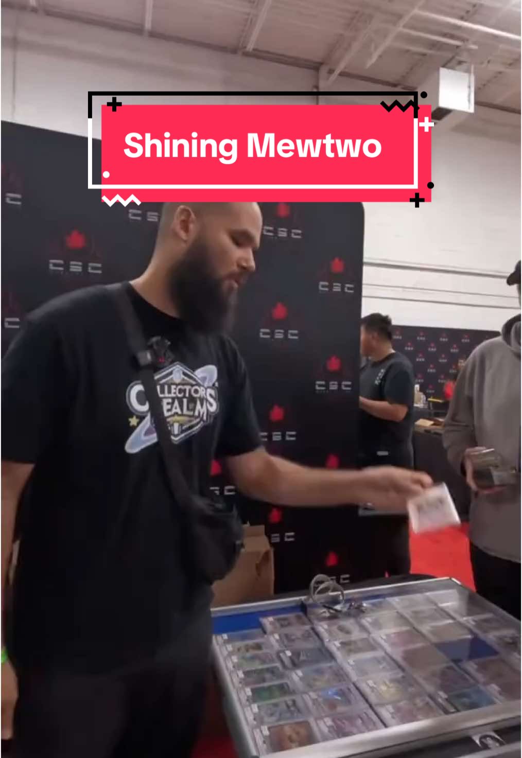Coin flip for our Shining Mewtwo PSA 10.  We hate to see it go!! #pokemon #deal #mewtwo #psa10 #pokemontcg #collectors #collectorsrealm 