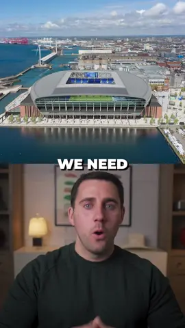 Everton’s new stadium design is INSANE #Everton #Soccer #Football #SportsBiz 