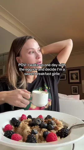 gimme all the oat meal and pancakes