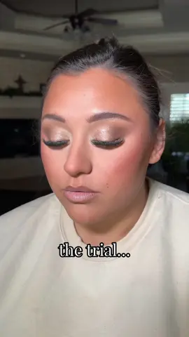 two completely different looks…which is your fav? #fyp #makeup #bride #bridal 