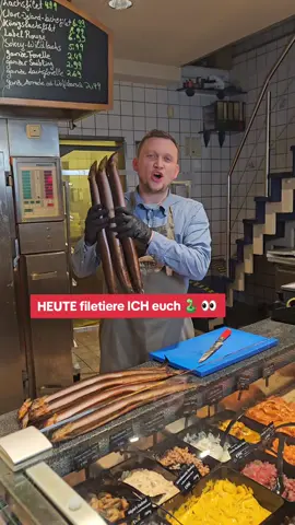 AAL Filetieren 🐍 Für 62000 € 🔥 🐟  So einfach geht's .... Wuppertal Schmiedestr.57🌊 🔥Seit 1992🐍‼️#fisch #aal #seafood #verkauf #4youuuu 
