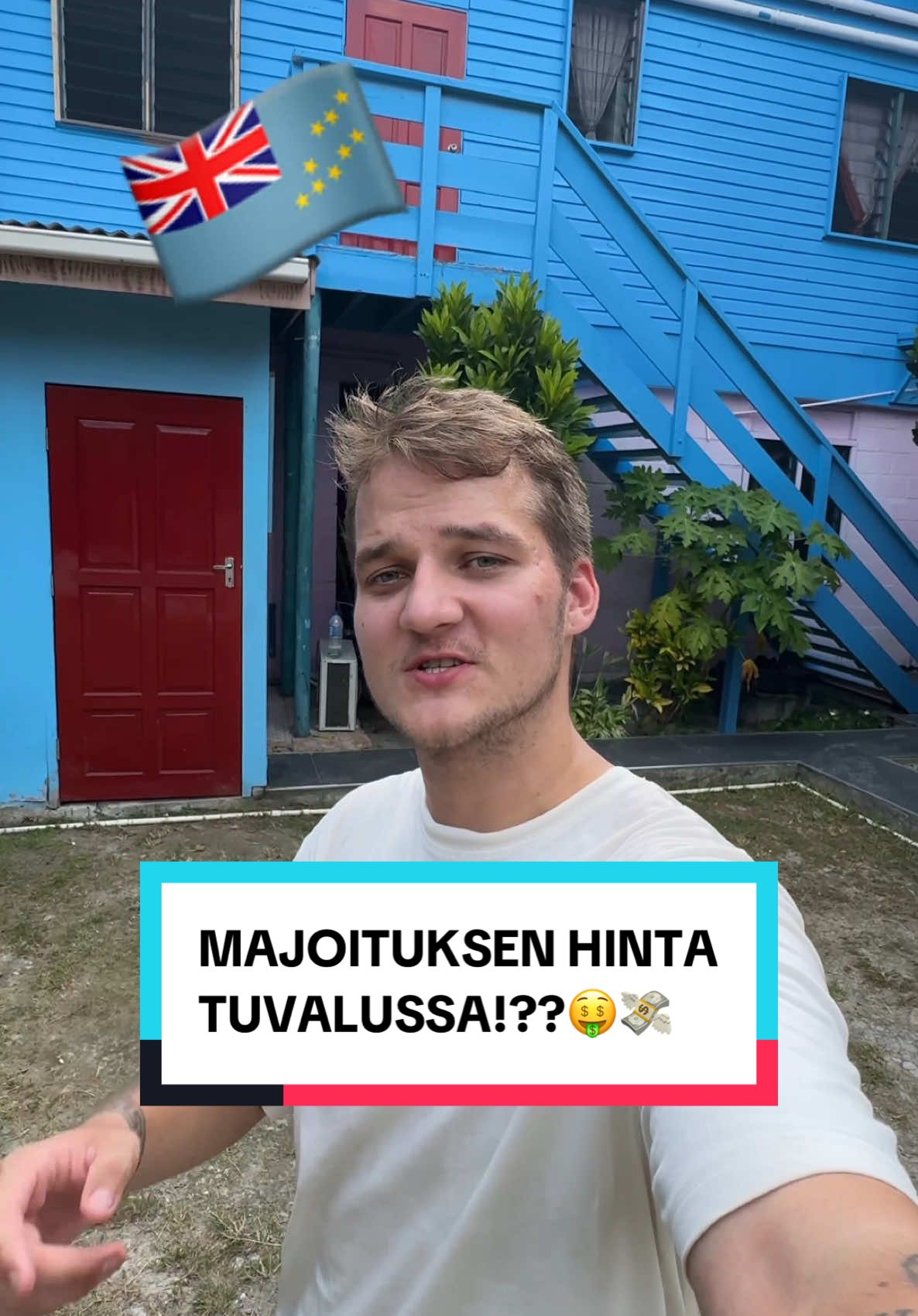 Majoituksen hinta Tuvalussa?😳 #svennushow 