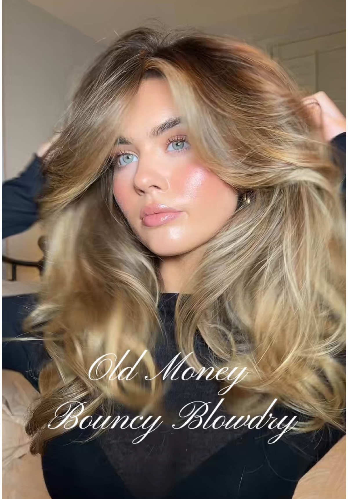 Old money bouncy blowdry tutorial using the @ghd duet blowdry hair dryer brush 💸🤎✨  #hairstyles #hairtok #oldmoneyaesthetic #oldmoneyhairstyles #bouncyblowdry 