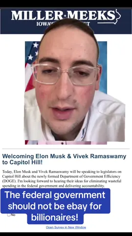 #greenscreen the federal government should not be ebay for billionaires!