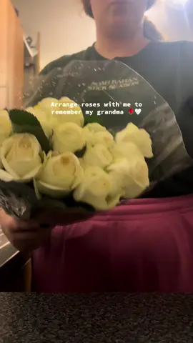 White roses for Rosemary 🤍x  