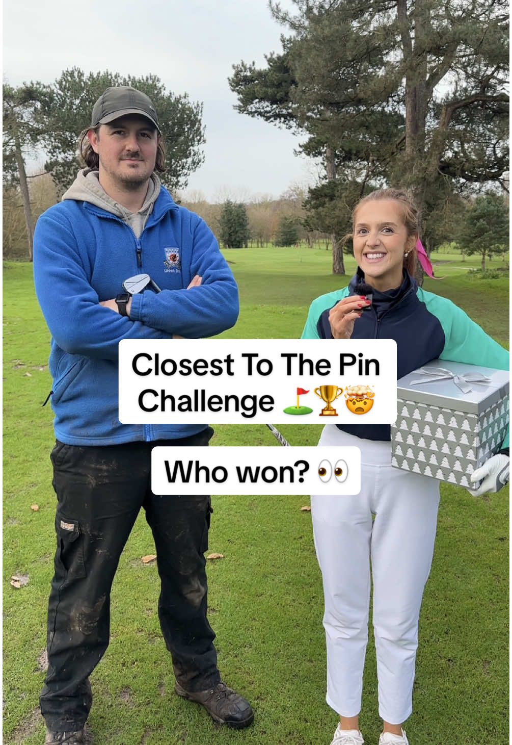 The big question is, who won? ⛳️👀🤩  #closesttothepin #golftiktok #golf #golftok #golfer #golfswing #golfing #golflife #golfcourse #golfpro #golfclub #golfgirl #golfday #golfcoach #golfers #golfshot 