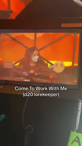 i promise they let us eat lunch i just didnt film it #ditl #filmindustry #dimension20 