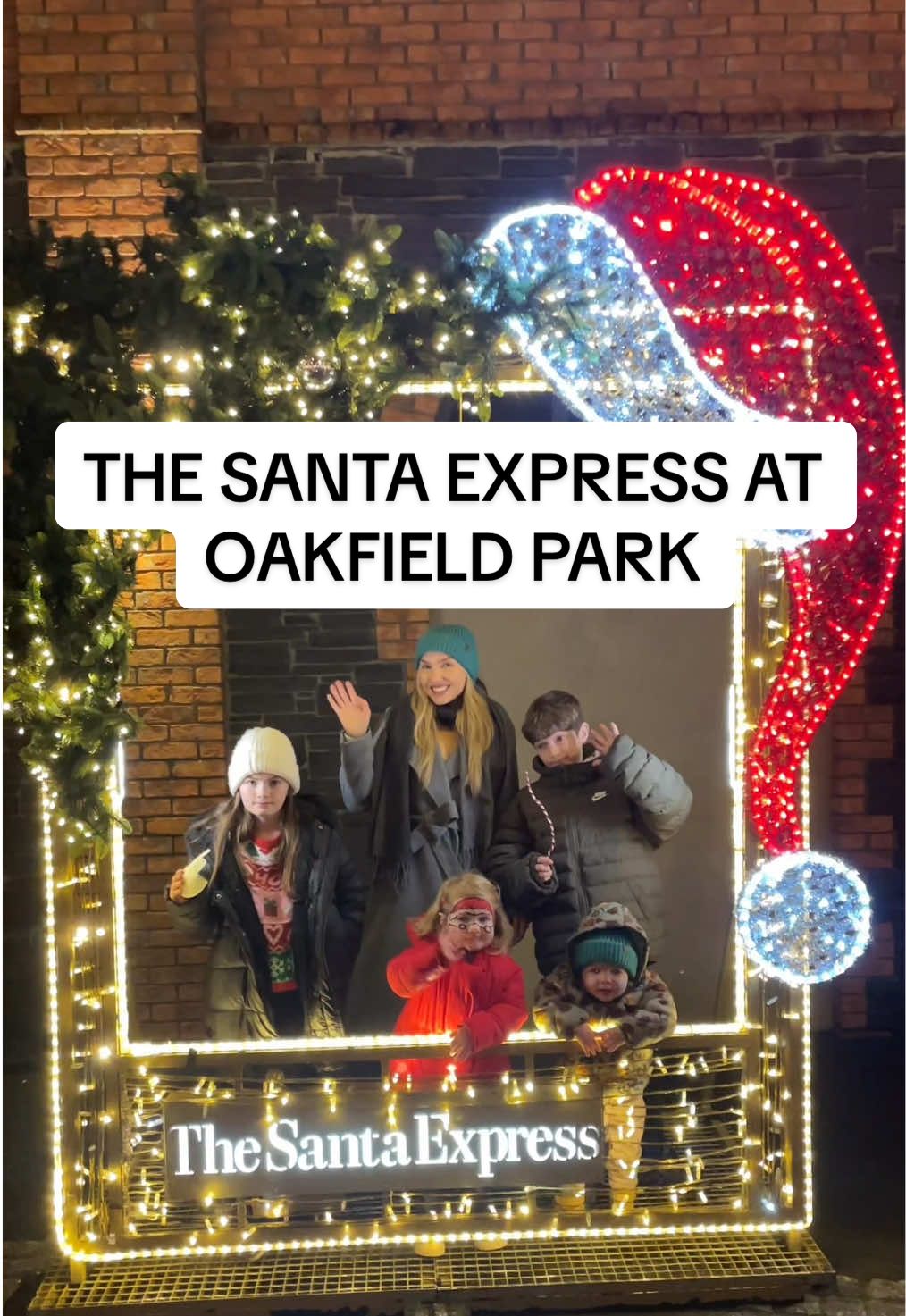 The Santa Express at Oakfield Park 🚂🎅🏻 The most magical place 😍✨ @Amy Campbell #fyp #fypage #foryoupage #viral #trending #christmas #polarexpress #santa #family #familytime #magical #mostwonderfultimeoftheyear #MomsofTikTok #dadsoftiktok #eoghanquigg #gifted 