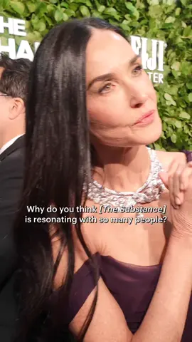 Demi Moore on why The Substance is resonating with audiences. 🧪 The Substance is currently the number one film on Letterboxd’s Official Top 50 Horror Films of 2024, and Moore was nominated for Outstanding Lead Performance at The Gotham Awards. #demimoore #thesubstance #horrormovie #coraliefargeat #interview #Letterboxd #gothamawards #movies #bodyhorror #filmtok #actress 