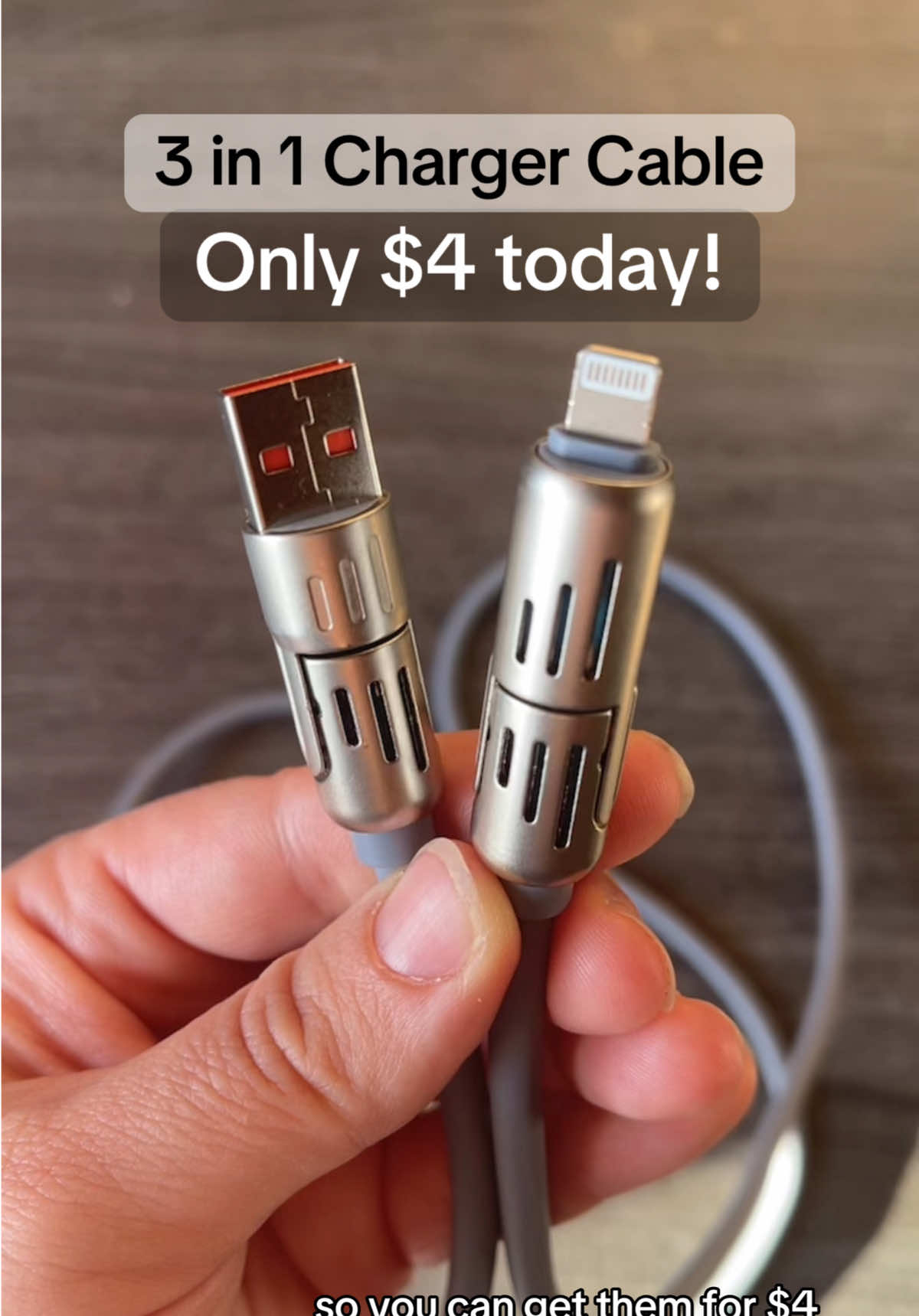 This 3 in 1 cable makes the perfect stocking sruffers!#creatorsearchinsights #christmasgiftskk #christmasgiftideas #christmasgifts2024 #3in1charger #3in1cable 