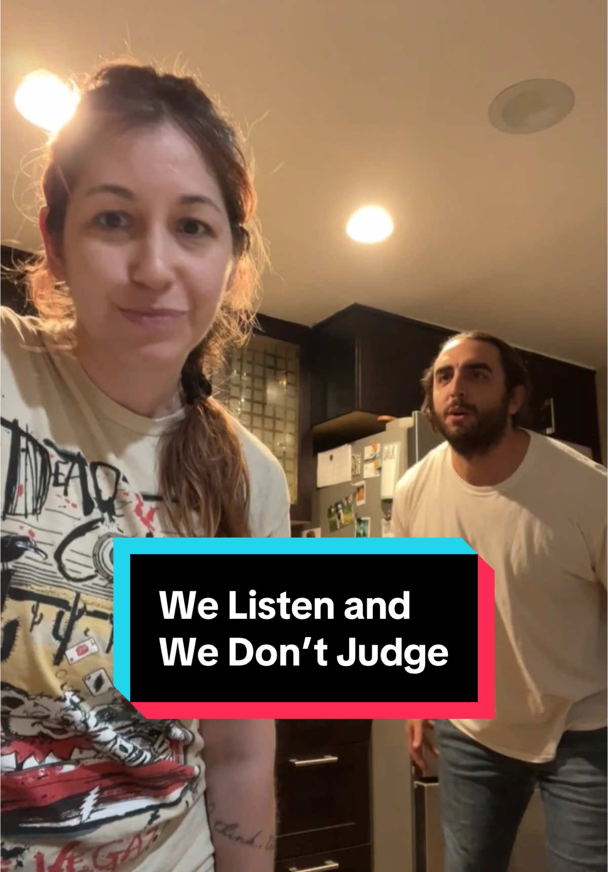 When we listen, and we don’t judge goes horribly wrong!!!! #welistenanddontjudge #couple #couples #fyp #couplestiktok @Feathers 