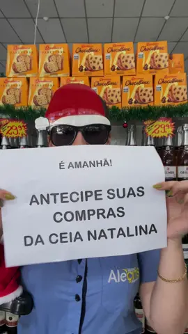 É A CEIA GARANTIDA DO SUPERMERCADO ALECRIS 🎄 #supermercado #maringa #paratodosverem #natal #ceia 