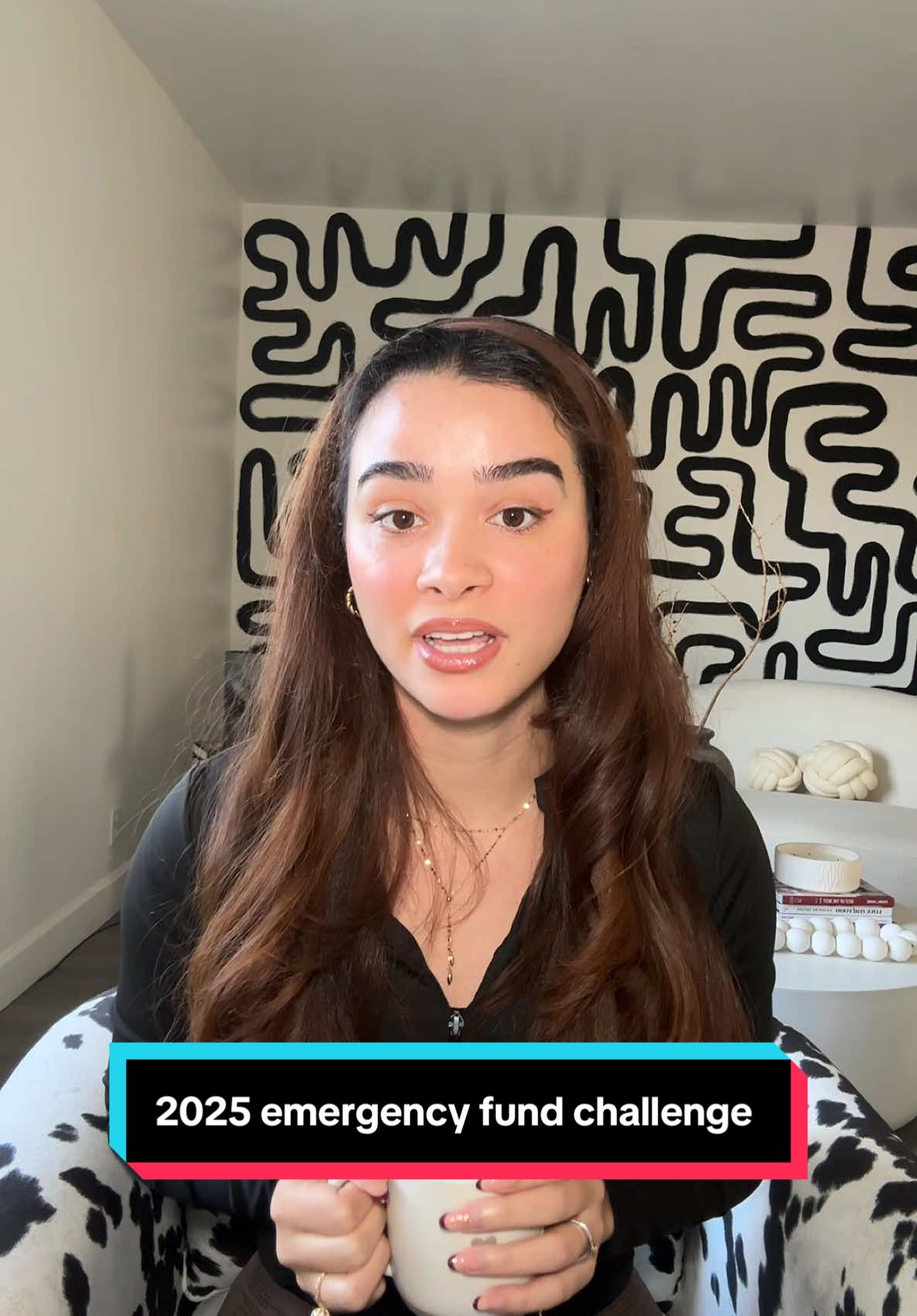 Your goal for 2025 is to have an emergency fund #moneytok #moneysavingtips #budgeting #overcomsuption #financialfreedom #financialliteracy #budget #moneymindset #debtfreejourney 