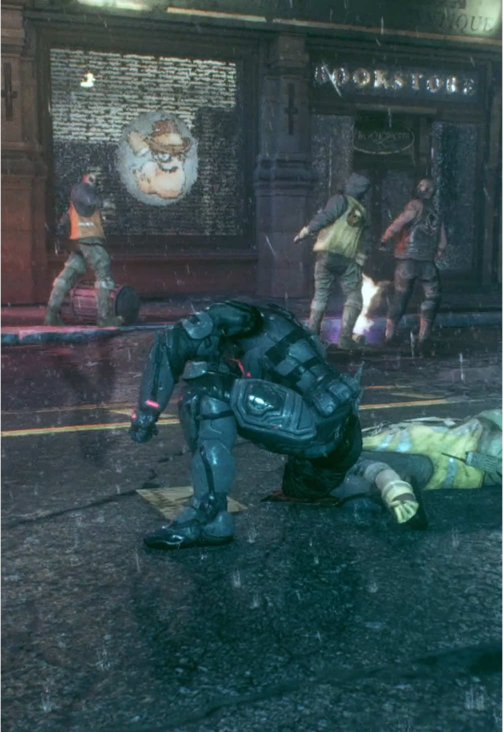 Batman: Arkham Knight 4K 60fps Gameplay #fyp #batman #gaming 