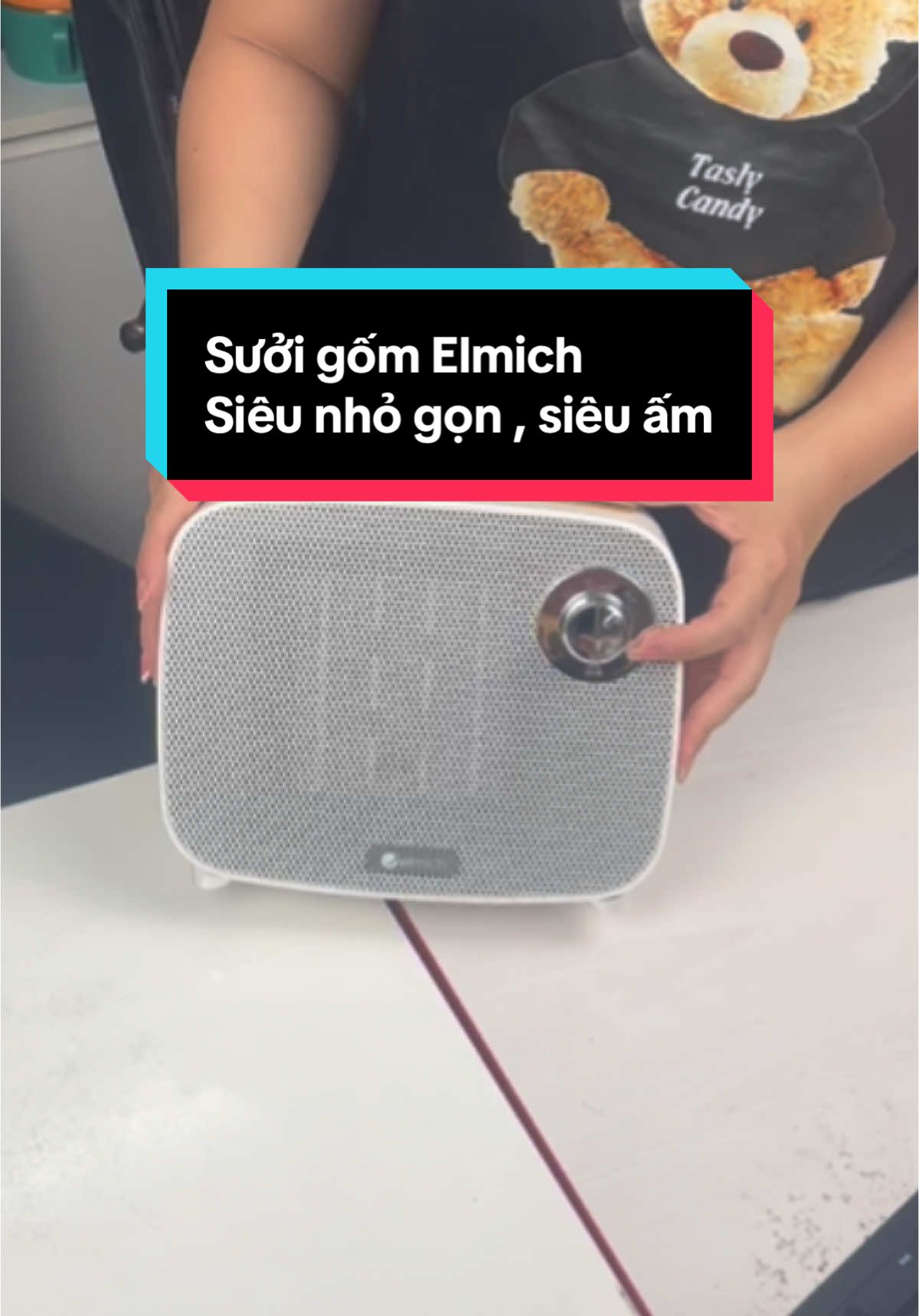 Xua tan giá lạnh khi gió mùa về với sưởi gốm Elmich #elmichreview #suoigom #elmich #viral #xh 