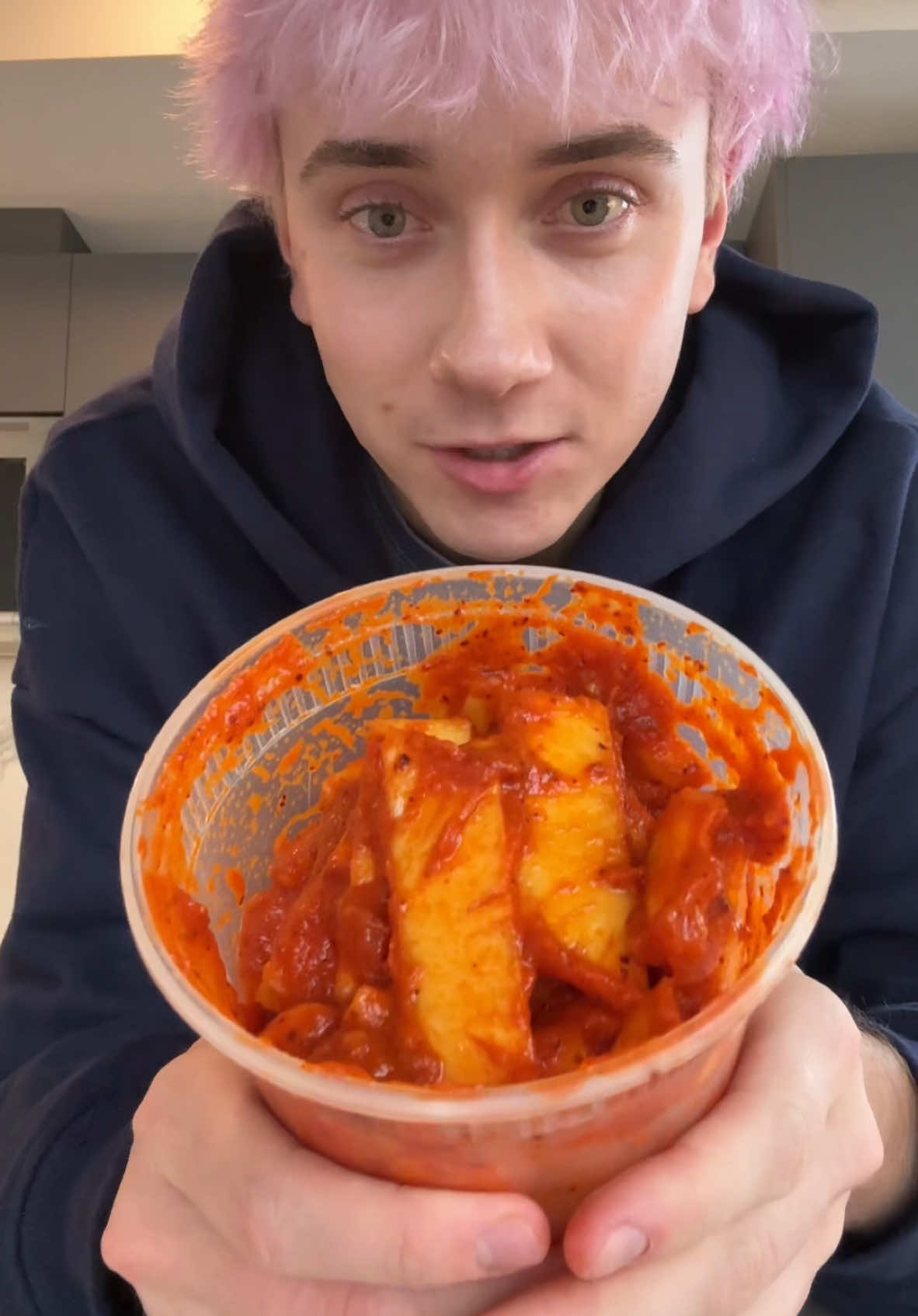 First pineapple kimchi 