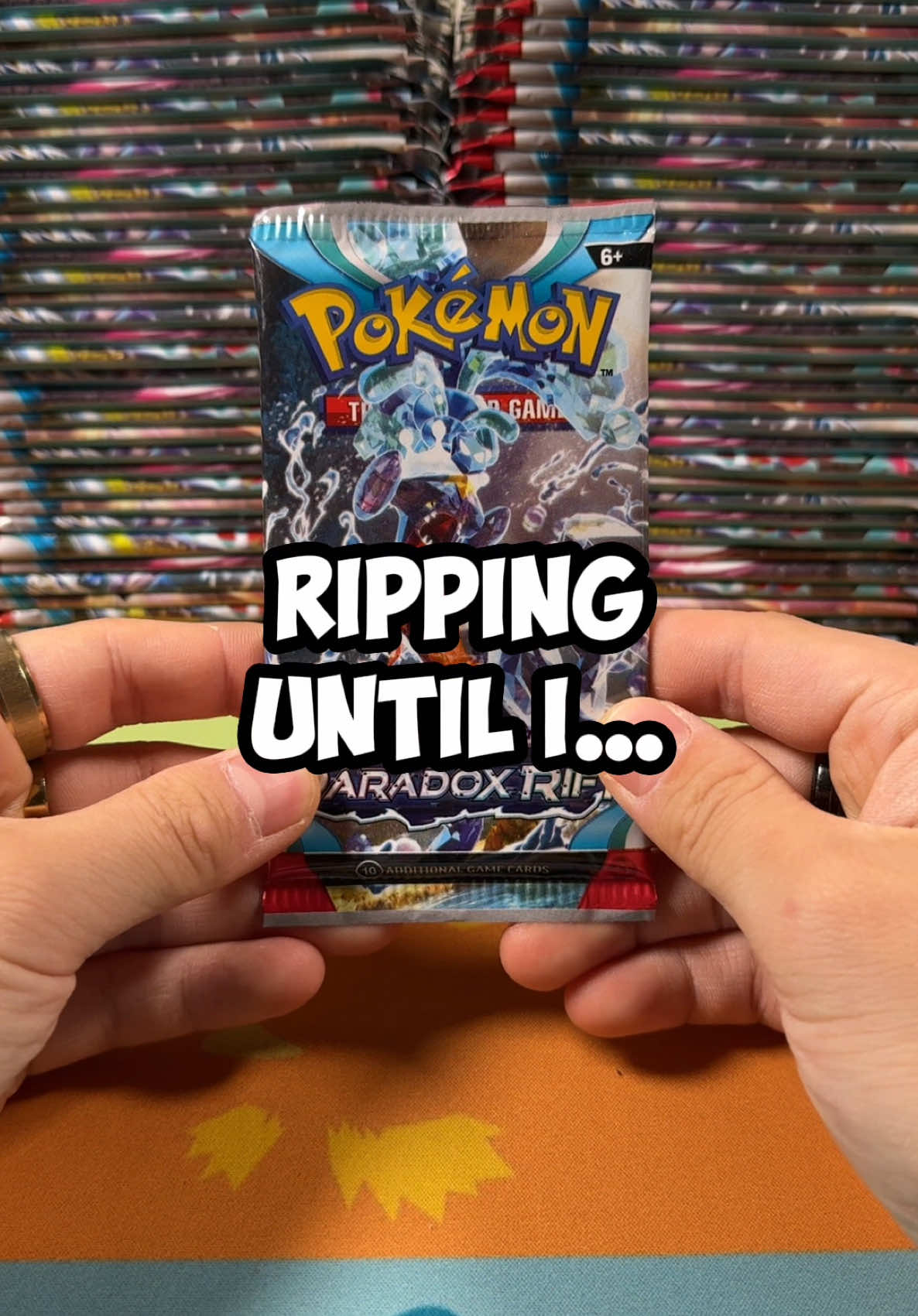 Episode 66 of Ripping Until I… Paradox Rift #pokemon #pokemoncards Join the Discord to see if you won!