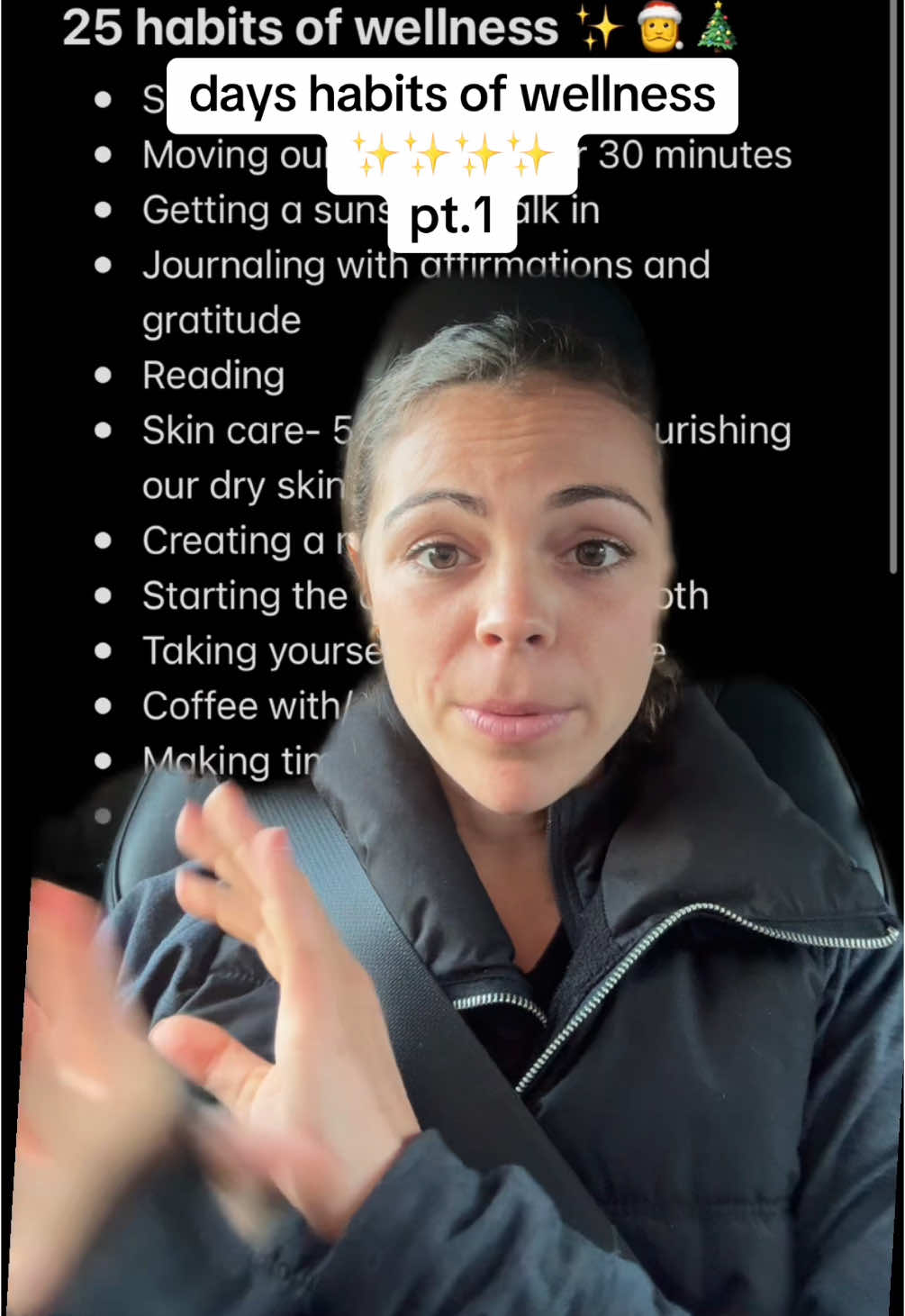 25 days of wellness!!! #wellness #wellnesshabits #wellnesstips #25daysofwellness  #25daysofchristmas 