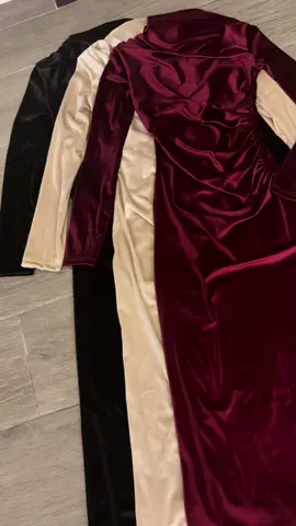Velour dresses✨ S-M-L Price: 19$ #leb #lebanon #foryou #fy #fyp #lebanon🇱🇧 #clothes #clotheslebanon #womenclothing #dresses #womenonlineshopping #lebanononlineshopping 