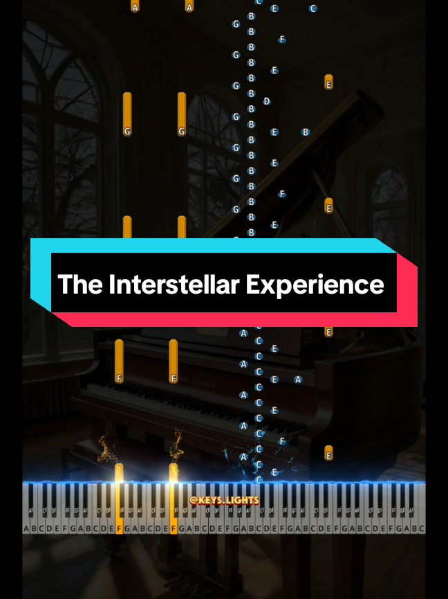 🔴 The Interstellar Experience 💫(Advanced Piano Tutorial) #piano #pianotutorial #easypiano #easypianotutorial #insterstellar #experience 