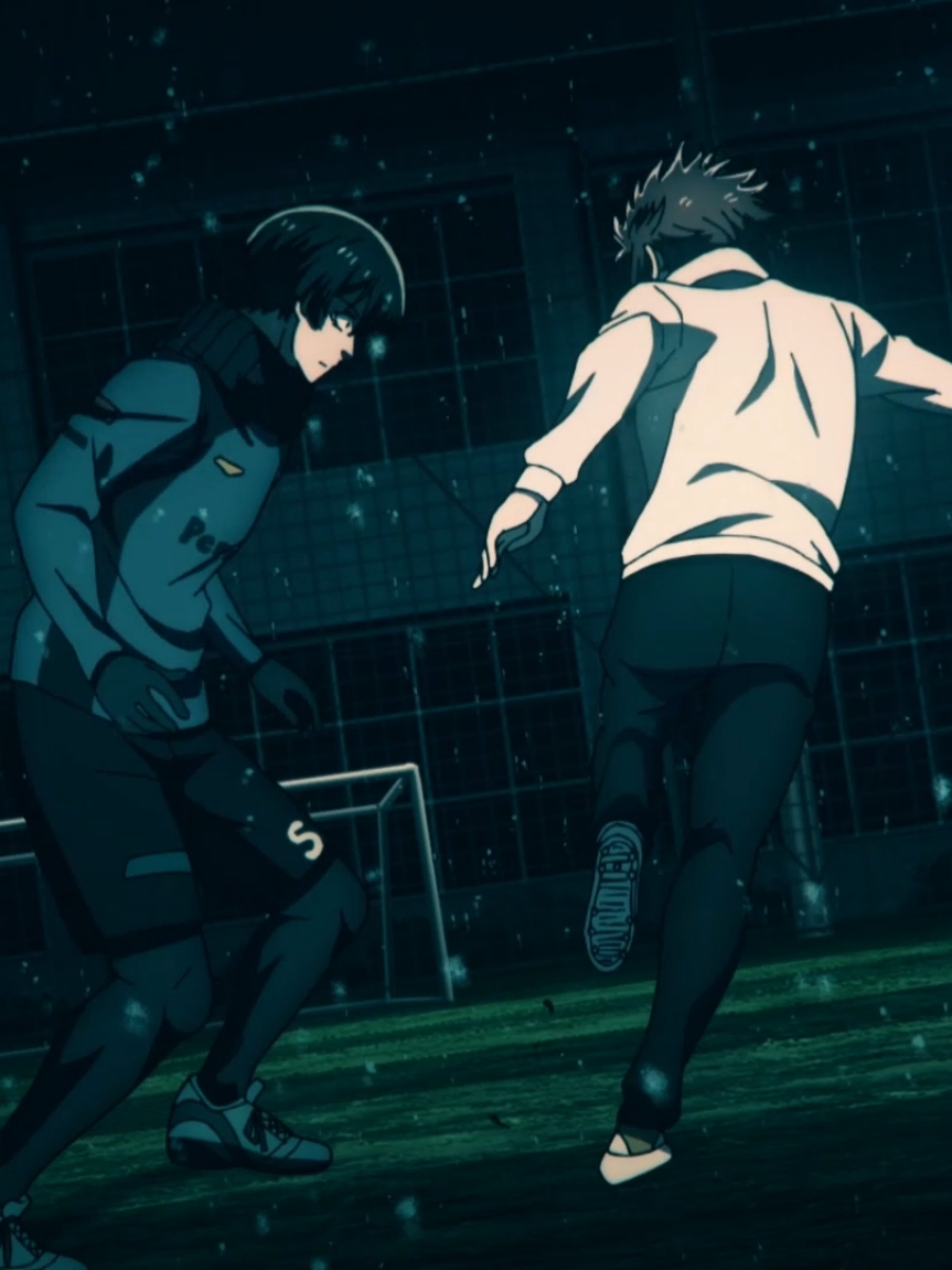 Rin vs Sae🔥 #realmadridfc #futbol⚽️ #bluelock #manga #manga #fyp #rin #sae 