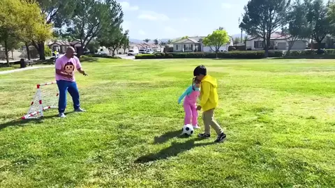 Maddie Learns Soccer with Uncle Soccer Skills From Zero to Hero #toysandcolors #pretendplay #kidstiktok 