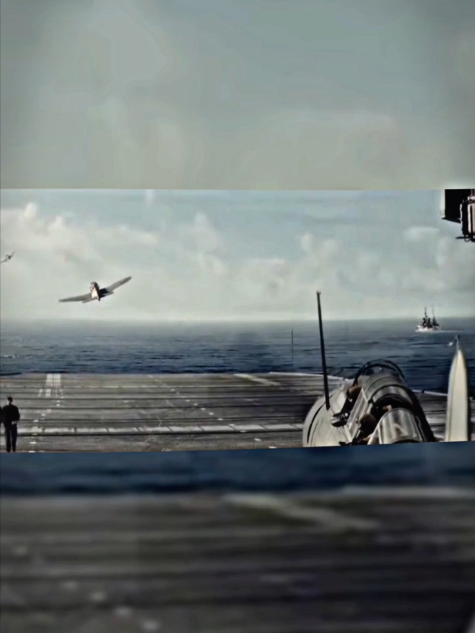 Empat kapal induk Jepang dan tiga kapal induk Amerika ikut serta dalam pertempuran tersebut. Kapal induk Jepang — Akagi , Kaga , Sōryū , dan Hiryū , bagian dari enam kapal induk yang menyerang Pearl Harbor enam bulan sebelumnya — tenggelam, begitu pula kapal penjelajah berat Mikuma . AS kehilangan kapal induk Yorktown dan kapal perusak Hammann , sementara kapal induk USS  Enterprise dan USS  Hornet selamat dari pertempuran dengan utuh. ------------------------------- Setelah Midway dan kelelahan yang luar biasa akibat operasi di Kepulauan Solomon , kapasitas Jepang untuk mengganti kerugiannya dalam hal materiil (terutama kapal induk) dan manusia (terutama pilot dan awak perawatan yang terlatih) dengan cepat menjadi tidak cukup untuk mengatasi meningkatnya korban, sementara kemampuan industri dan pelatihan Amerika Serikat yang besar membuat kerugiannya jauh lebih mudah untuk diganti. Pertempuran Midway, bersama dengan operasi di Guadalcanal , secara luas dianggap sebagai titik balik dalam Perang Pasifik. #battlemidway #midway #ww2 #fypシ゚viral #History 