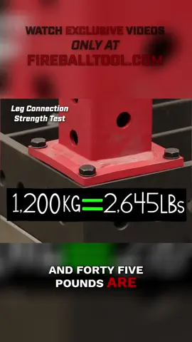 ​​Can We Break the Dragon Wagon Leg? 🚀🔧 Extreme stress test! Watch as we push the limits with crazy side load and tension! Which design holds up under pressure? 🤯🔥Watch exclusive videos only at: Fireballtool.com . . . #Fireballtool #FBT #Fireball #Tool #weldingtables #siegmund #dragonwagon #fixturetable #fixture #dragonscale #nitride #USA #fyp #Germany #shorts #reels #tests #shopscience #science #experiments #foryoupage #WeldingStrong #Engineering