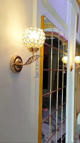 Lampu nya cantik banget bikin tetangga jadi salfok  #lampudindingkristal #lampudindingruangtamu #lampudindingestetik #rekomendasilampudindingkristal #lampu dinding model cempuj #Lampu Dinding Tempel Teras #lampudindingtempel 