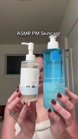 I love doing my silly little skincare routine every night! #nighttimeskincare #koreanskincare #skincareforbeginners #skincareorder #kbeauty #doublecleansing #asmrbeauty #antiagingskincare 