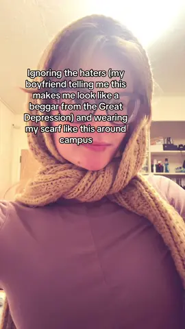 Hes just jealous 🙄  #winter #cold #scarf #winterfashion #winterweather #maryland 