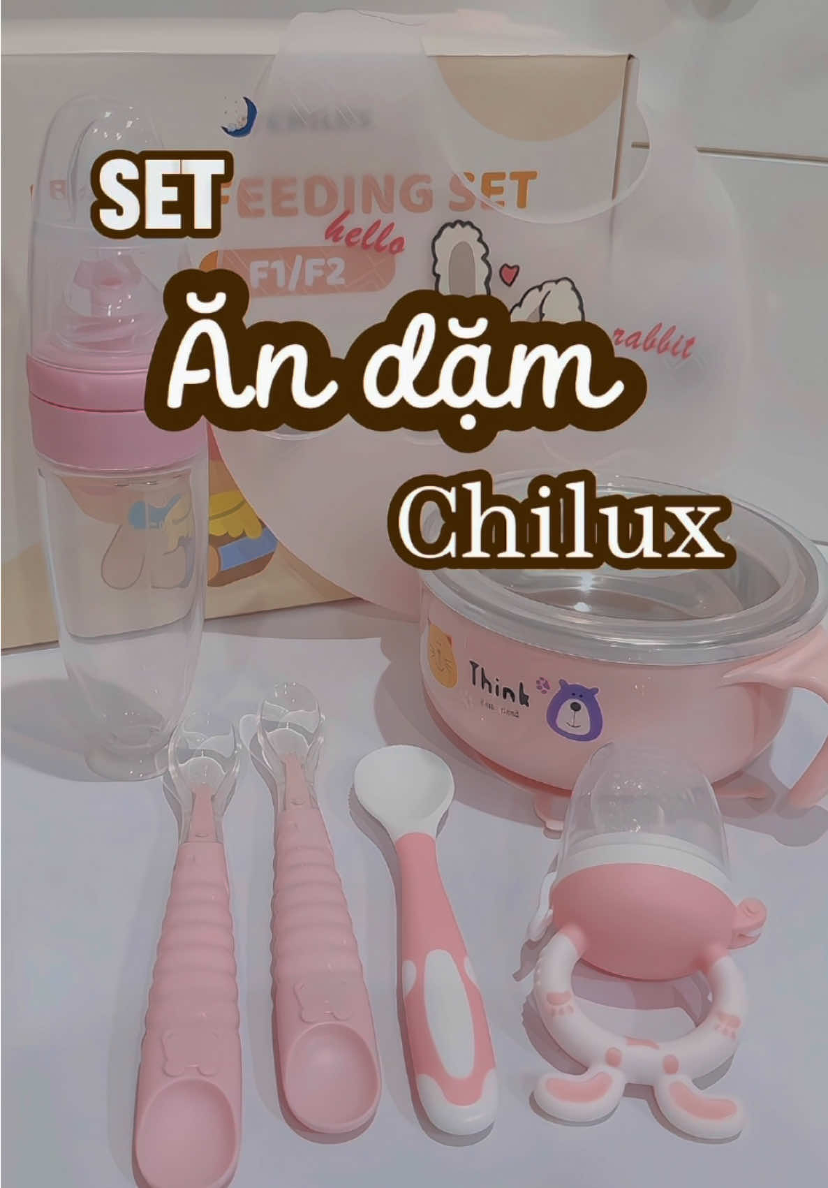 Unbox cho Wendy bộ ăn dặm mới quá là xinh á 🥰  #setandam #setandamchilux #chilux #embe #ilovetiktok 