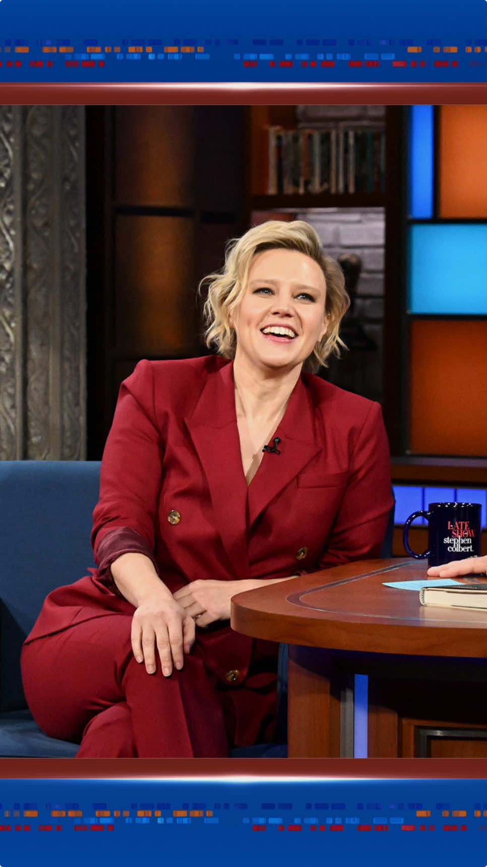Kate, we think this is the beginning of a beautiful friendship.  #Colbert #KateMcKinnon #StrangersWithCandy