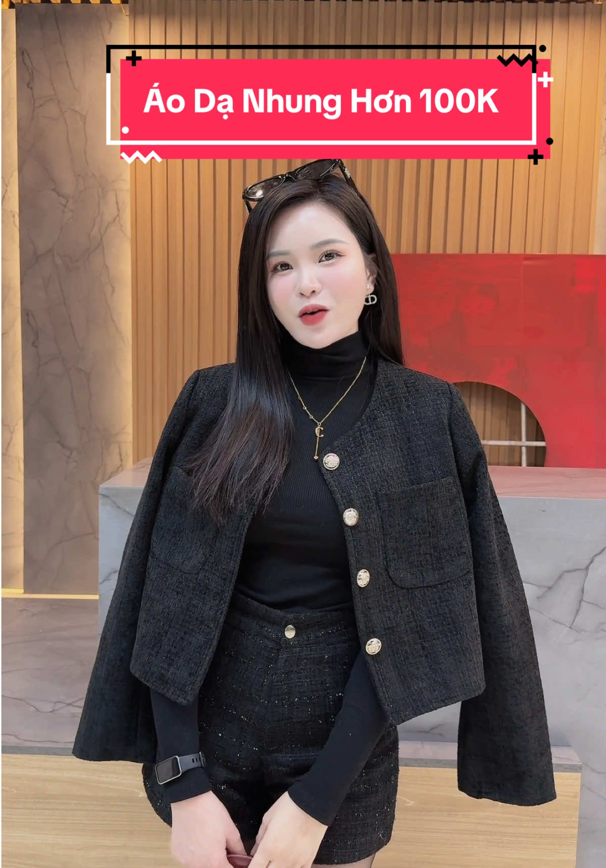 Áo khoác dạ nhung CỔ TRÒN 4 màu #champhan #champhanreview #châmphan #review #áo #aokhoac #aokhoac2lop #áo_dạ #aokhoac_dạ #aodatweet  #thoitrang #thoitrangnu #phoidoxinh 