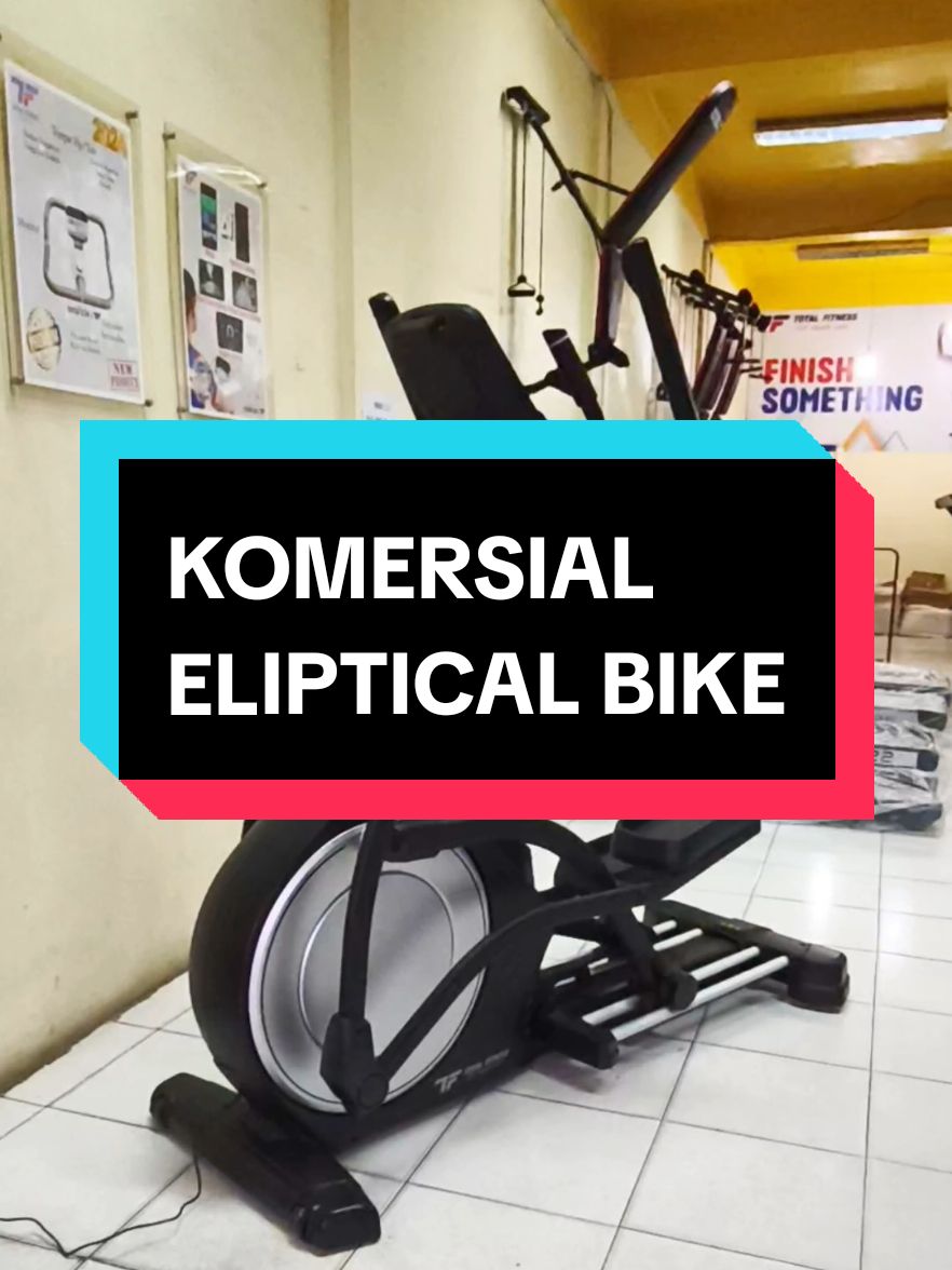 Tawarkan variasi latihan yang lebih lengkap dan menarik minat member baru dengan elliptical bike berkualitas. No Hp/Wa:089519526841 #eliptical  #Fitness  #bisnisgym  #treadmill  #sepedastatis  #spinningbike  #homegym  #alatolahraga  #gym  #sehat  # #pekanbaru  #sumbar 