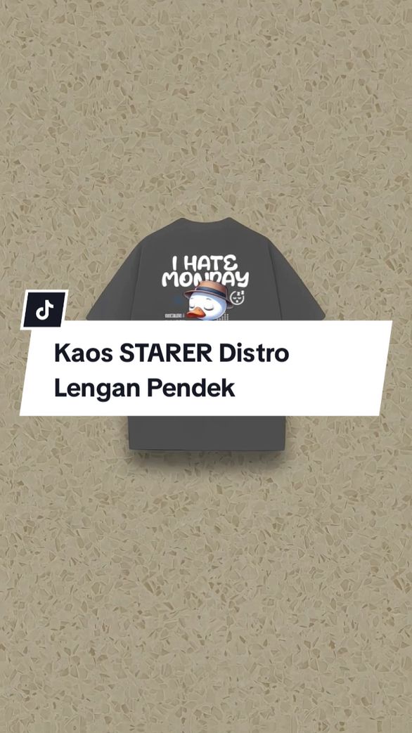 Rekomendasi Baju Kaos STARER Distro Lengan Pendek Bahan Cotton 24s Lembut Uniseks T-Shirt Duck Combed Fit Sablon 0048 #kaos #kaosdistro #kaoslenganpendek #bajukaos 