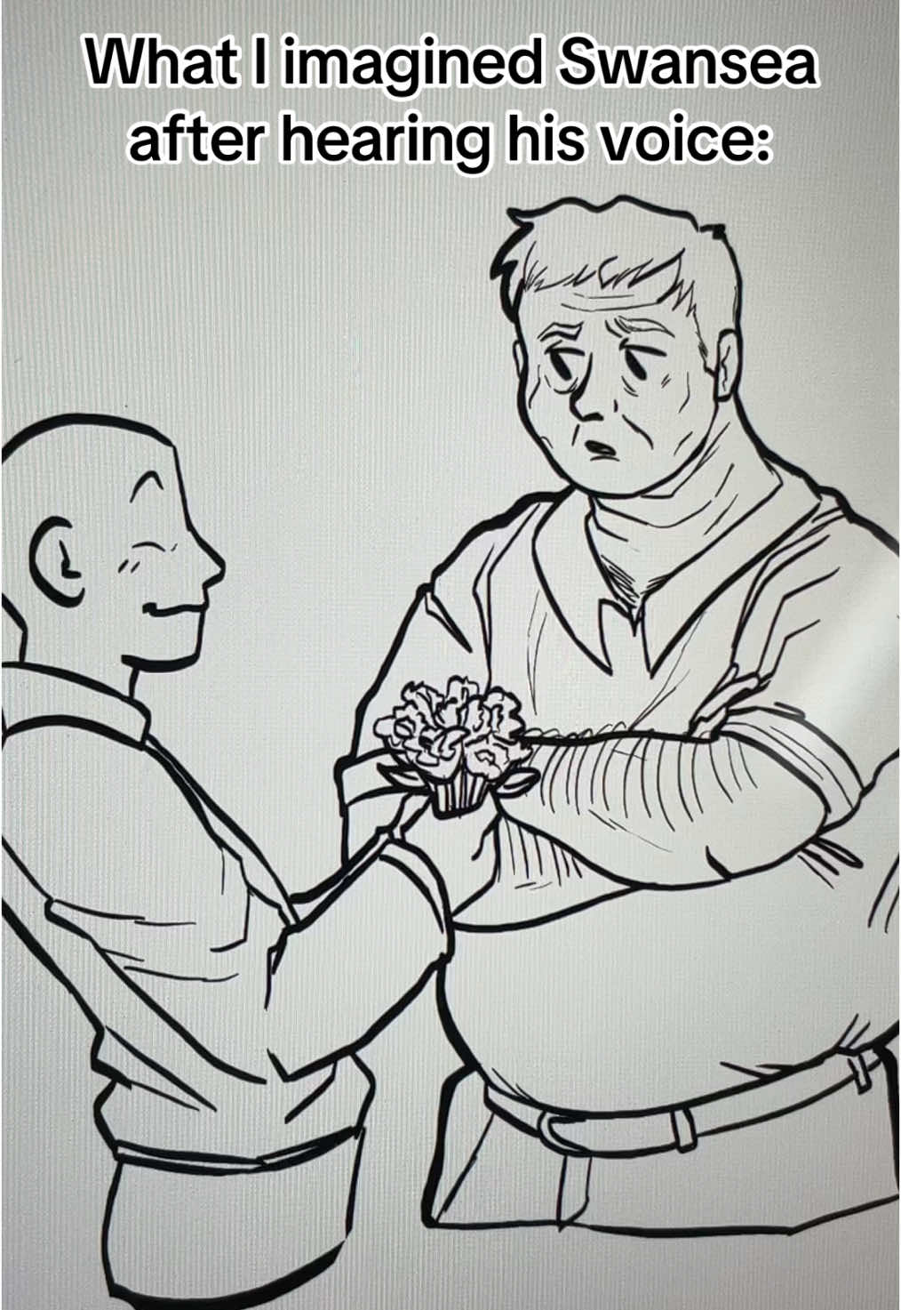 All you could want in a man!|#fyp #fypage #mouthwashing #mouthwashingfanart #mouthwashingmeme #mouthwashingdaisuke #mouthwashingswansea #swanseamouthwashing #daisukemouthwashing #curlymouthwasing #mouthwashingcurly #oldman #swanseaharold #swanseahotard #swansea #daisuke #curly 