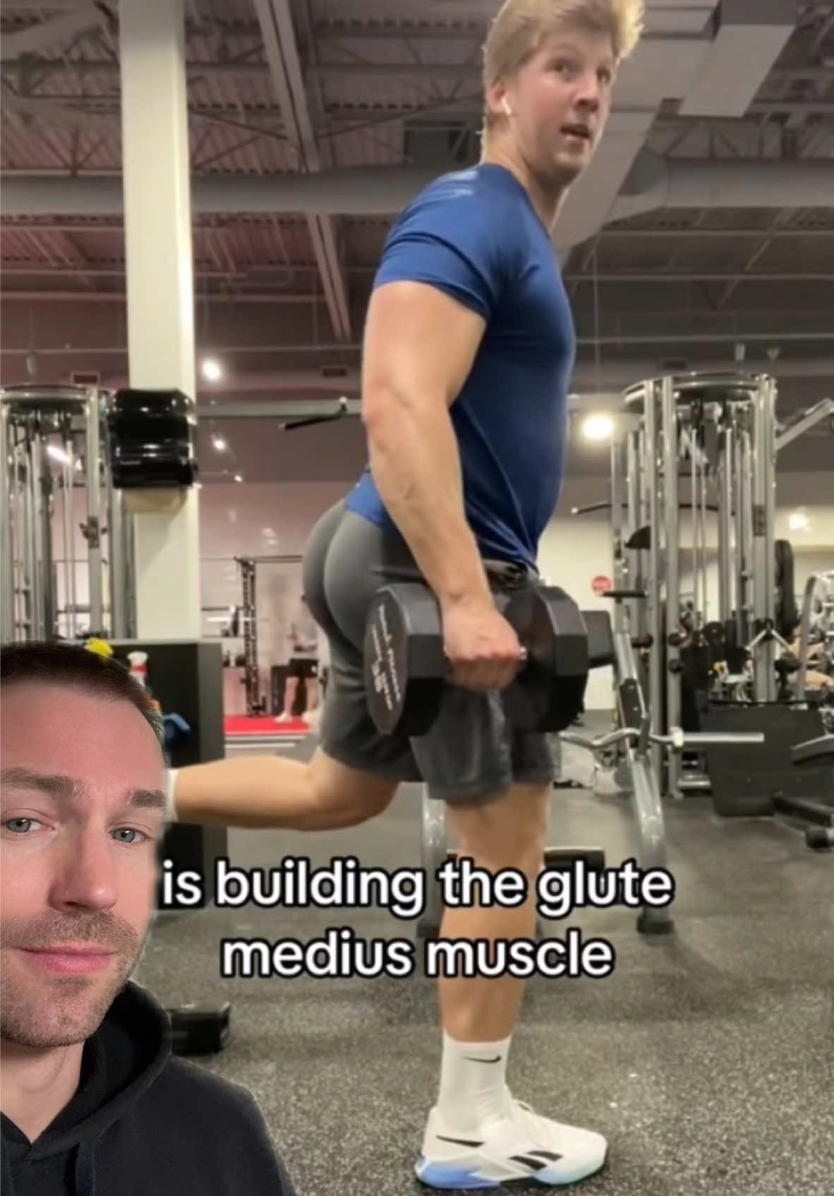 The single leg RDL for working your glute medius! #stitch @JWH Fit @Muscle and Motion 