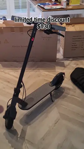 This foldable electric scooter is so much fun #Electric #ElectricScooter #Scooter #19MilesAnHour #31Miles #BlackFriday #CyberMonday #ElectricScooter2024