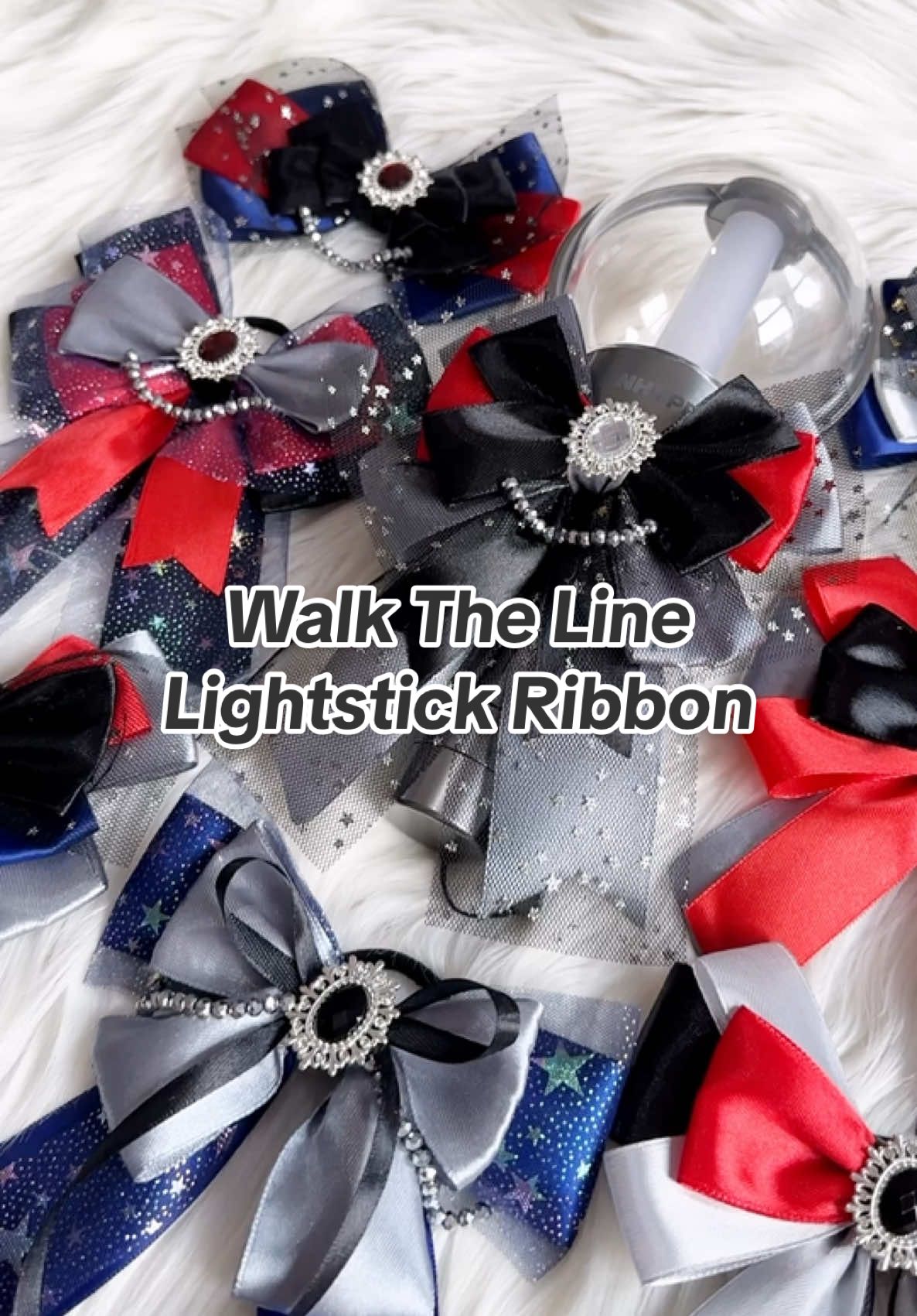 Engene bong ribbon 🩶 WALK THE LINE theme 🩶 [made by order] open for Walk The Line Asia Tour ✨ #enhypen #엔하이픈 #engene #engenebong #enhypenlightstick #lightstickdeco #lightstickribbon #walktheline #enhypenwalktheline 