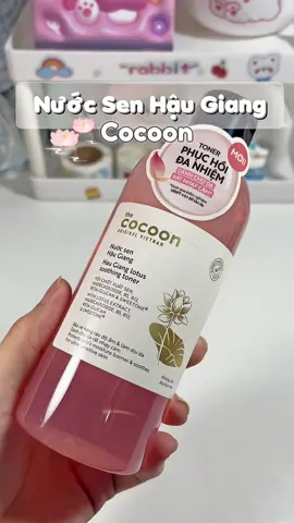Em toner nước sen Hậu Giang nhà Cocoon xài cũng okila phết mấy bà #xh #xuhuong #trendingvideo #xuhuongtiktok #review #muataitiktokshop #tiktokshop #saleluongve #viral #cocoon #nuocsenhaugiang #cocoonvietnam #toner #tonercocoon 