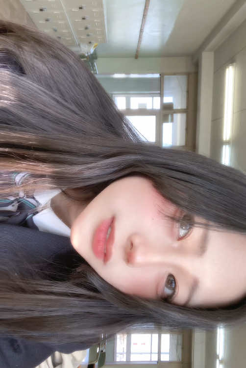 ポニテとおろしてるのどっちがいいんかな#07 #大阪 #jk #高2 