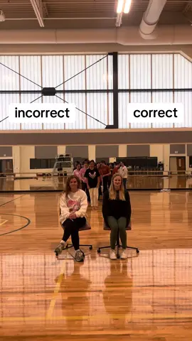 do our directors know our voices?!?! turns out they did quite well! #directors #fyp #drillteam #funny #dance 