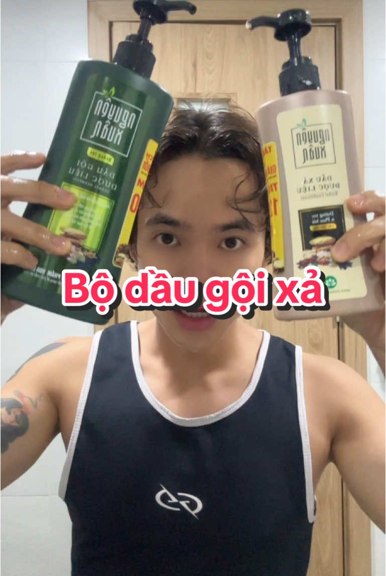 Dầu gội xả Nguyên Xuân #ducvietbe 