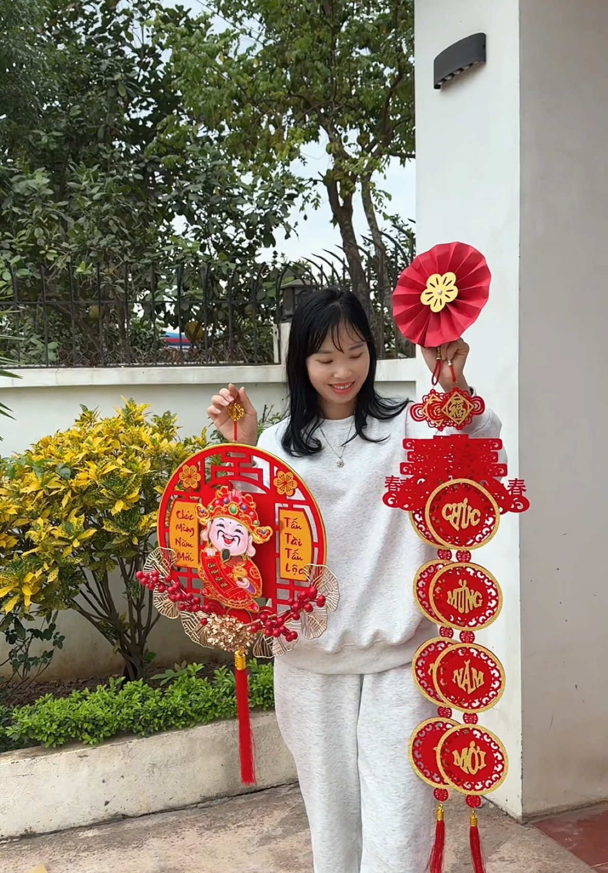 Set trang trí Tết decor đẹp quá mua sớm cho rẻ nha #diepcoine #tết #settrangtritet 