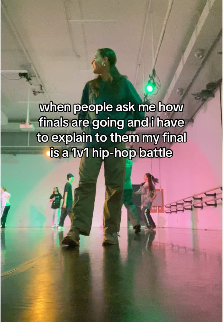 dance majors 😜 lowkey me and my three months of hiphop ate it up #dancemajor #hiphop #finald #university #dancer 