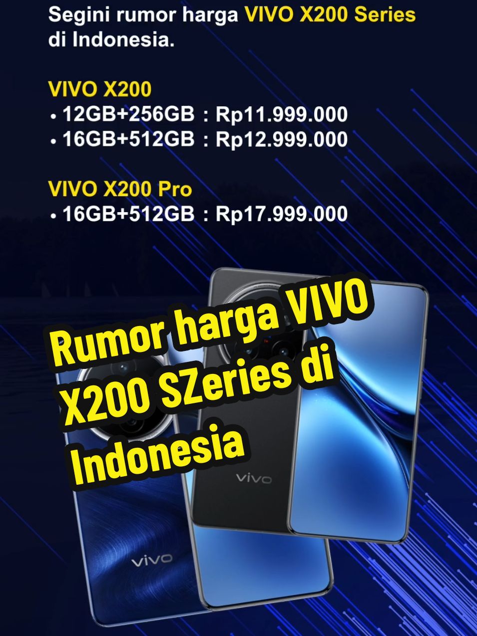 Rumor harga VIVO X200 Series di Indonesia #vivox200 #vivox200pro 
