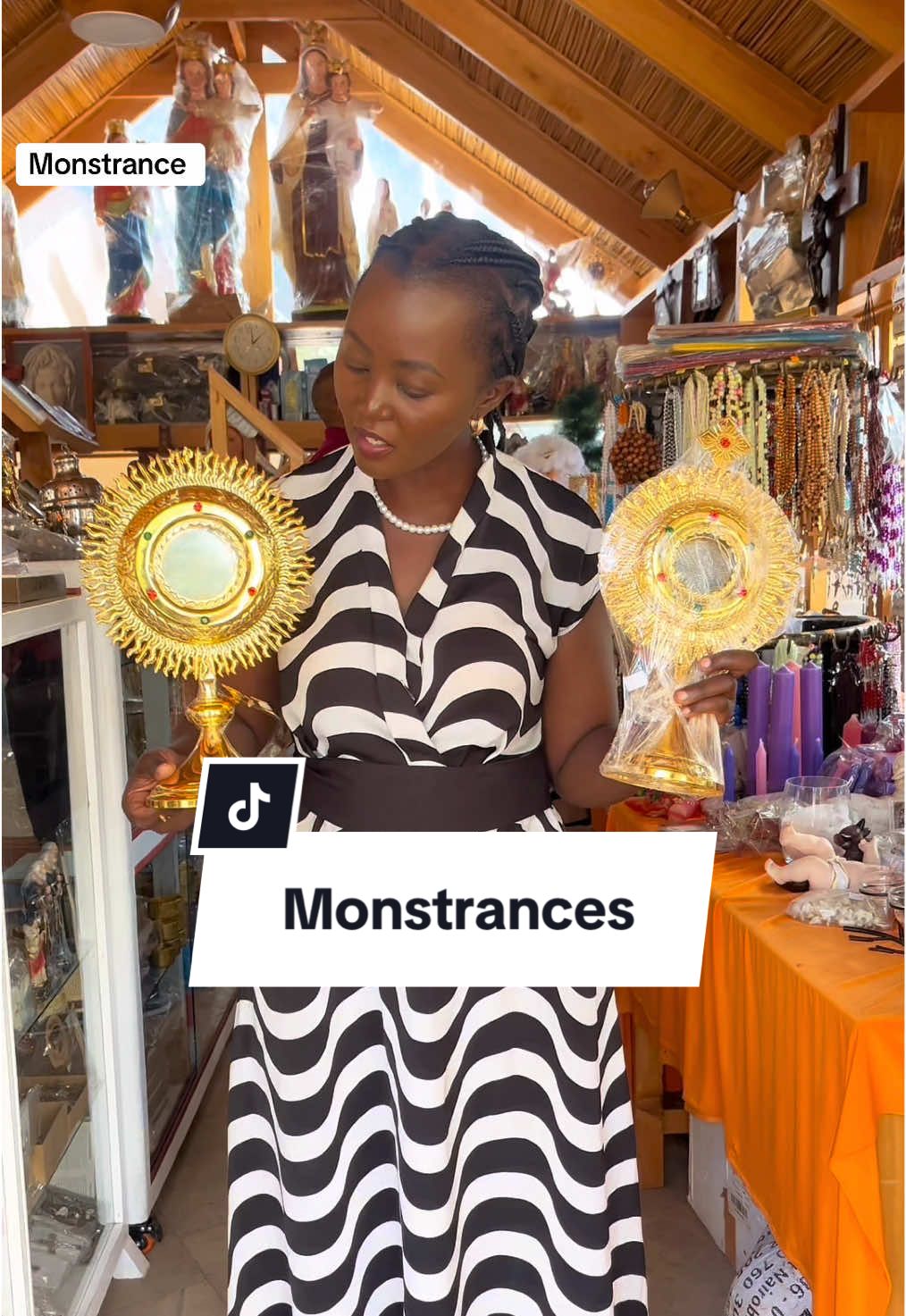 Monstrances available @holycrossbookshop #monstrance #catholic #sacramental #catholictiktok #fyp 