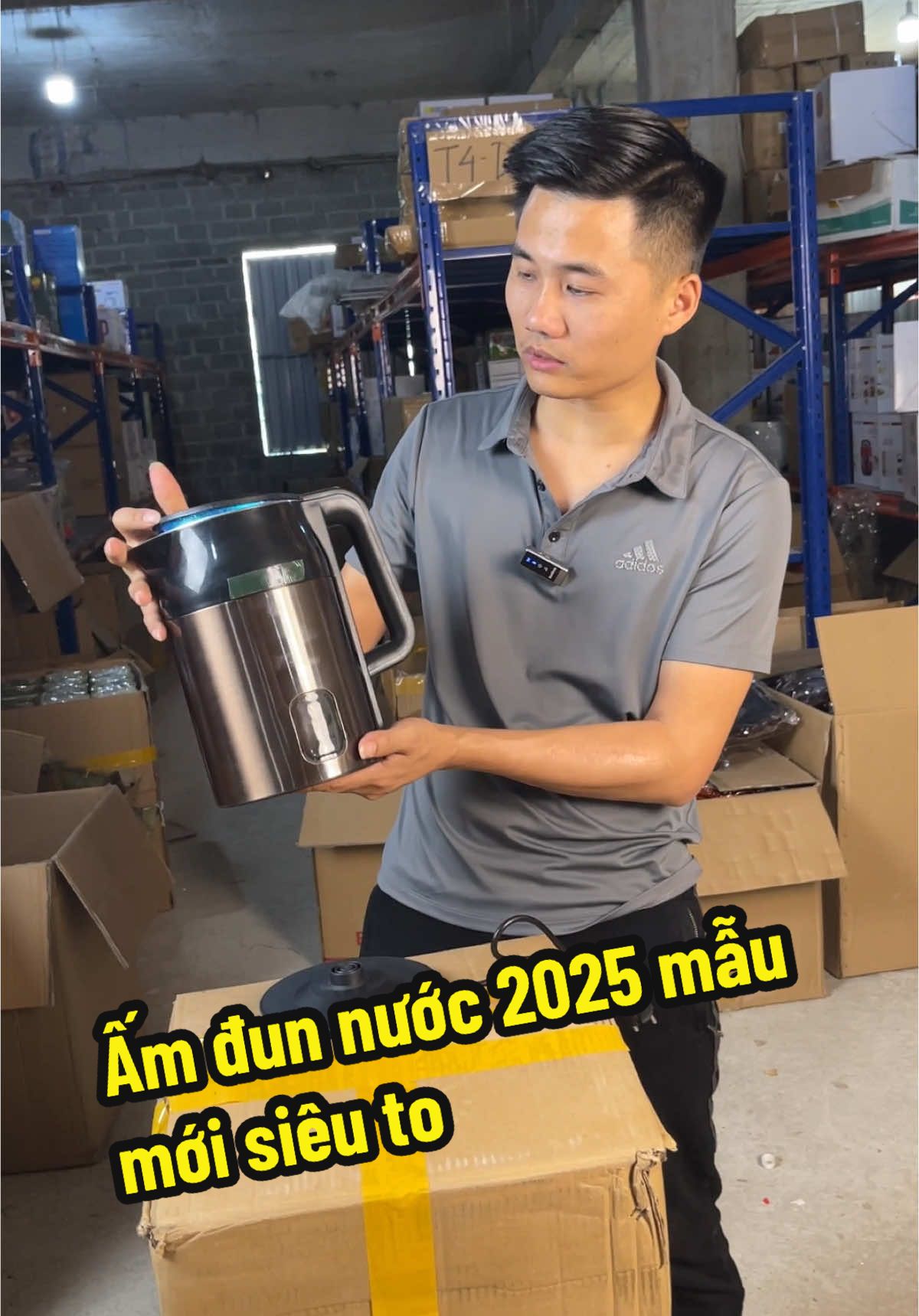 Ấm Đun Nước Loại Mới 2025 Đun Nhanh Sôi, An Toàn, Bền Đẹp #siêutoc #ấm #âmsieutoc 