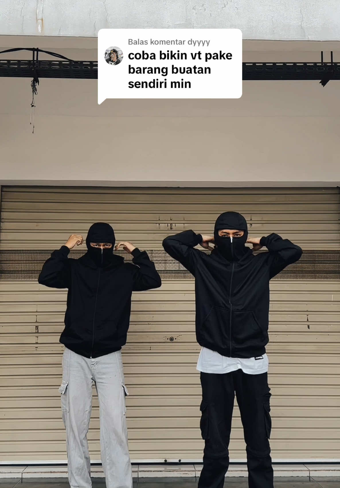 Membalas @dyyyy  HOODIE BALACLAVA DO THE FLOW sedang restock , mohon di tunggu ya kak